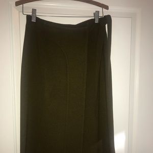 TopShop Wrap Midi Skirt
